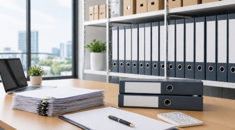 企業帳簿保存必看：會計憑證、帳冊與稅務資料保存重點