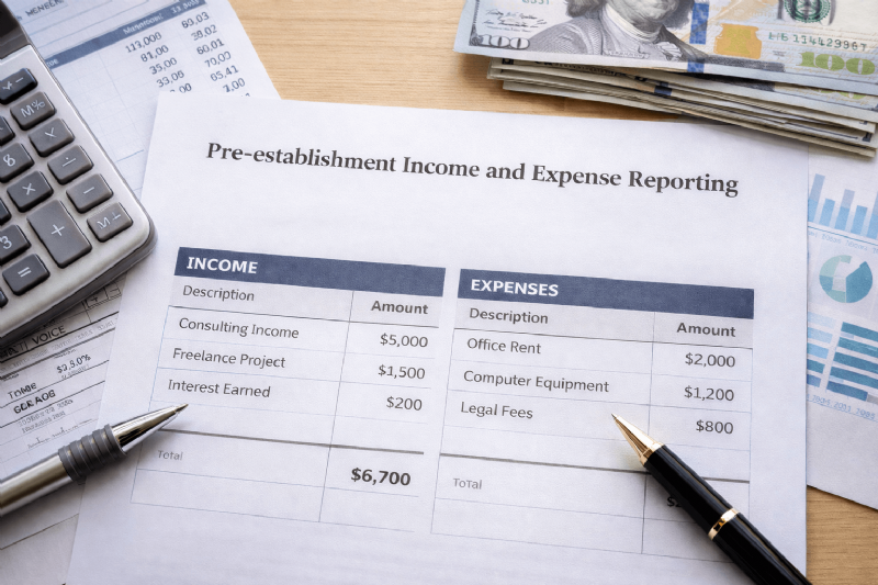 公司成立前的收入支出要申報嗎？稅務處理完整說明